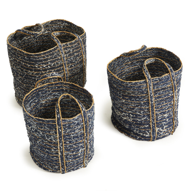 Palma Handmade Seagrass Decorative Basket Set