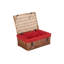 Wicker 18" Packaging Hamper Basket with Lining