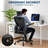 Office Computer Desk Chair, High-Back Mesh Chair with Adjustable Headrest & Lumbar Support-1959894916