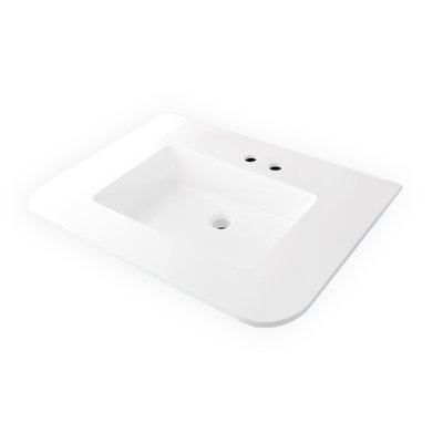 Kubitop 30'' L Bathroom Sink
