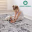 Tapis abstrait élégant et résistant aux taches-2056470748
