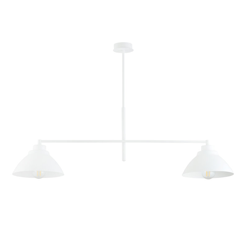 Kiwan 2 - Light Cone Chandelier, White