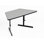 Height Adjustable Training Table with Modesty Panel