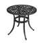 Table d'appoint en aluminium thermolaqué Reinna-111630938