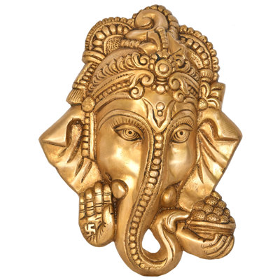 Masque Ganesha (suspendu au mur)