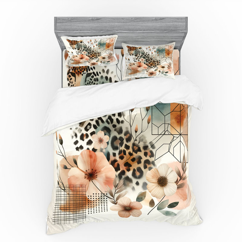 Polyester Not Solid Color Duvet Cover, California King Duvet Cover + 3 Additional Pieces