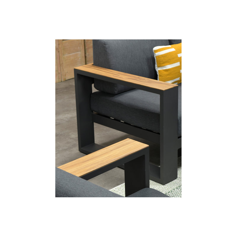Eugie Aluminium Sofa Set with Cushions