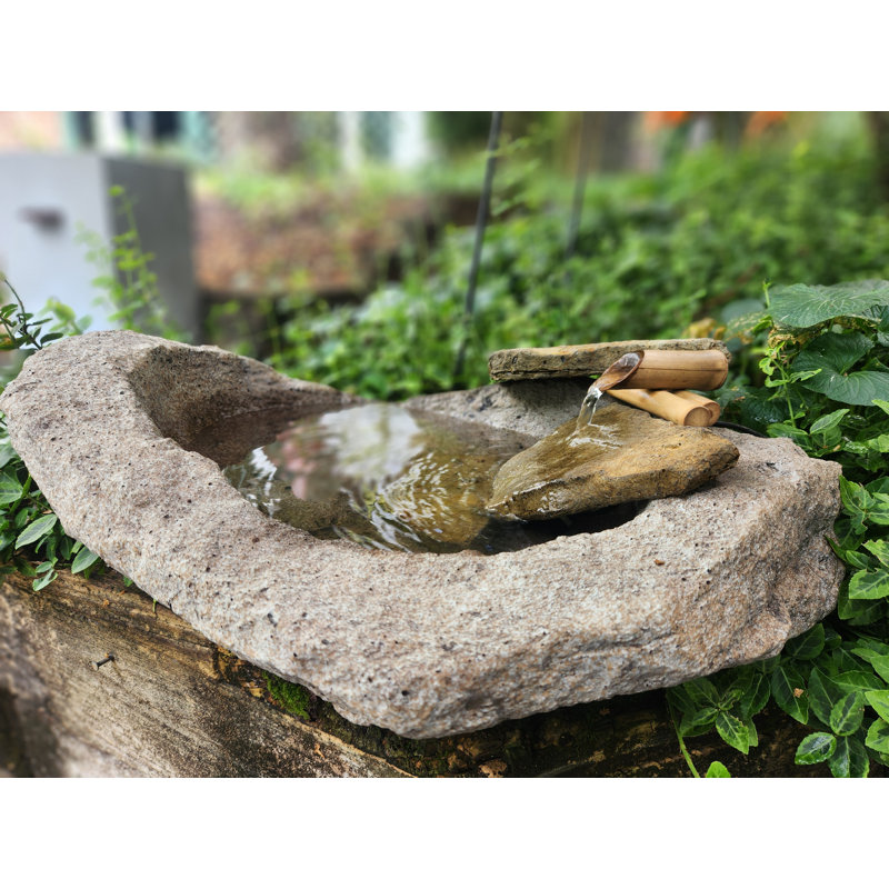 Petite fontaine en bambou Rock Bowl