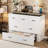 Rovik Elegant Murphy Bed With Charging Station And Large Storage Drawer-115688168-115688169