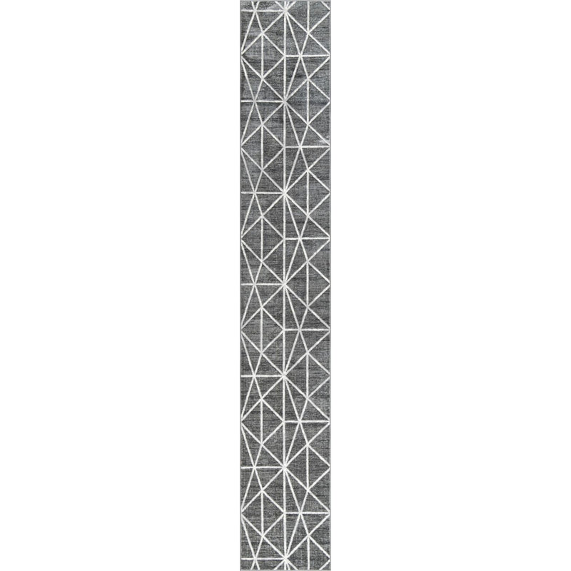 Eshin Abstract Indoor Rug, Runner 2'7" x 16'5"