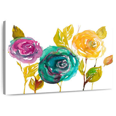 Trio moderne de fleurs Harnek II