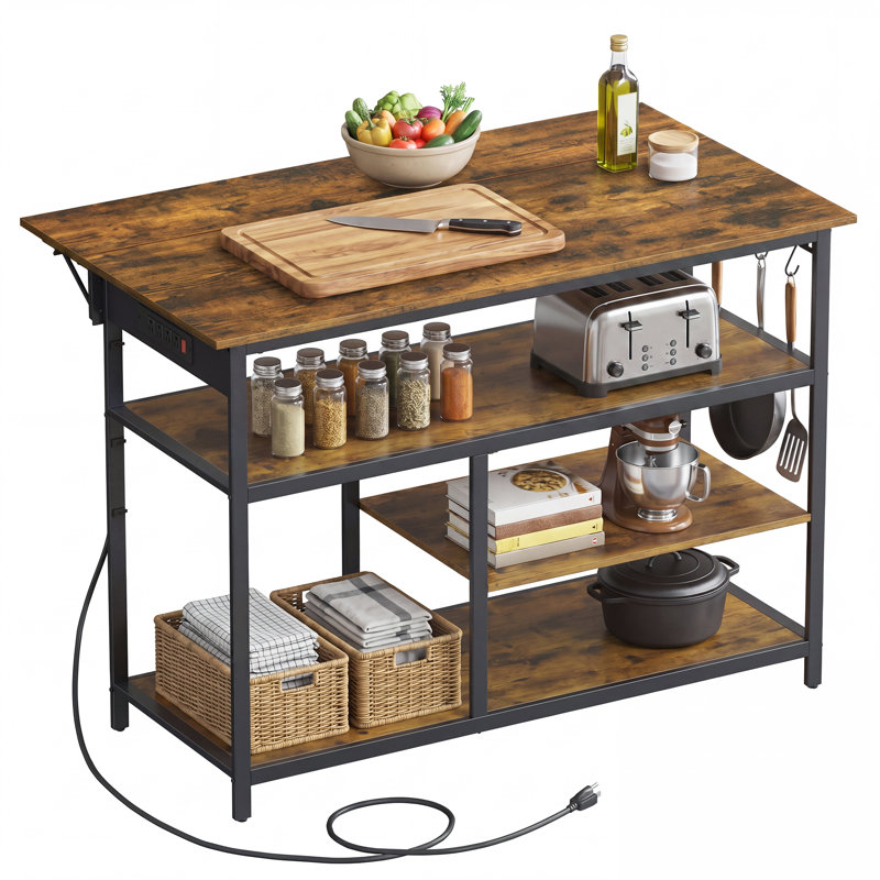 Kitchen Workbench With Extendable Worktop