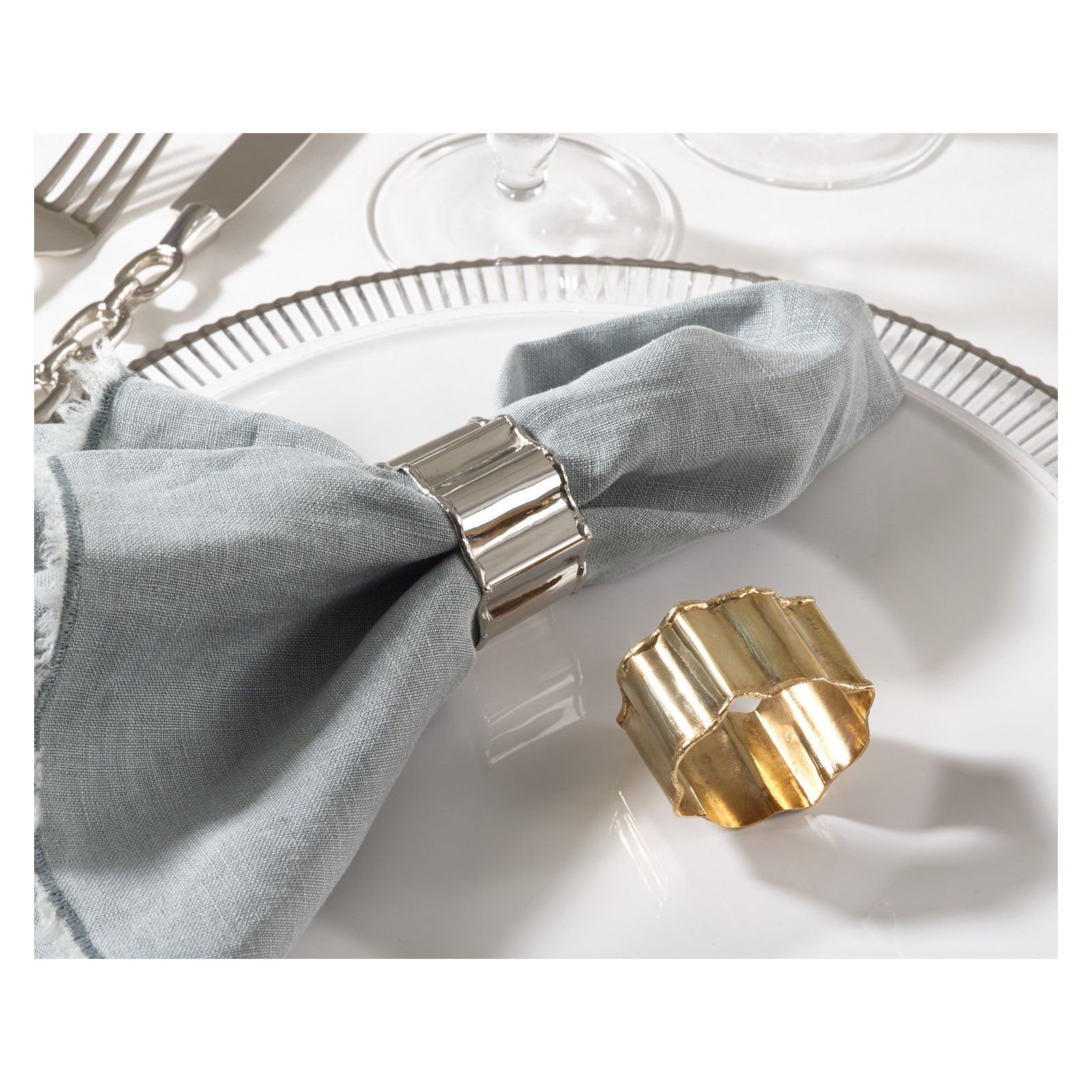 Classic Napkin Ring, Silver