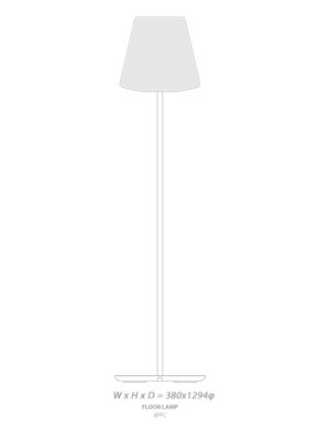 Bramah 51'' Traditional Floor Lamp