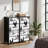 4 Drawer Dresser for Bedroom, Narrow Chest of Drawers, Wooden Top and Study Iron Frame 18"x37.5"-(WxH)