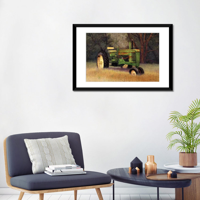 «In Repose», reproduction d'impression sur toile, H 18 po x l 26 po x P 1,5 po, Toile avec cadre noir, Blanc