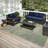 Chenille Washable Abstract Indoor/Outdoor Rug-316680885