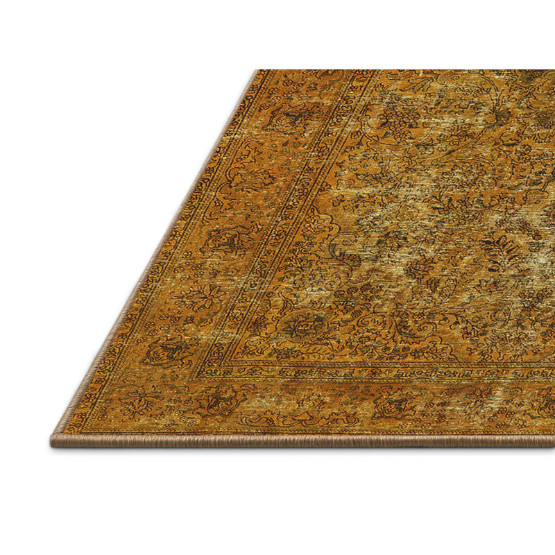 Tapis oriental orange, Rectangle 6 pi x 9 pi