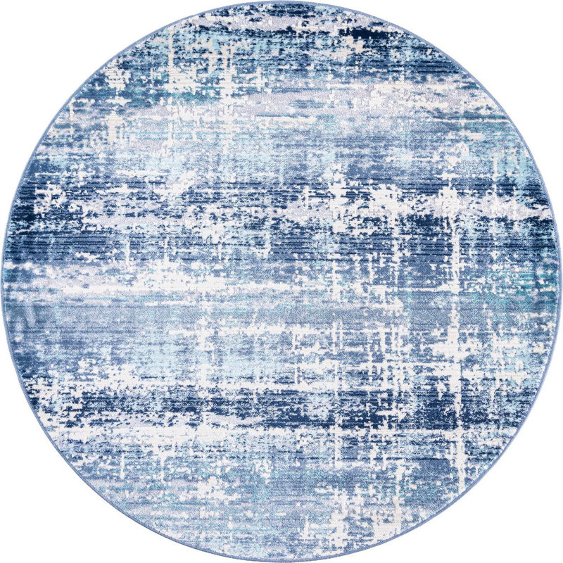 Tapis bleu, Rond 3 pi 7 po
