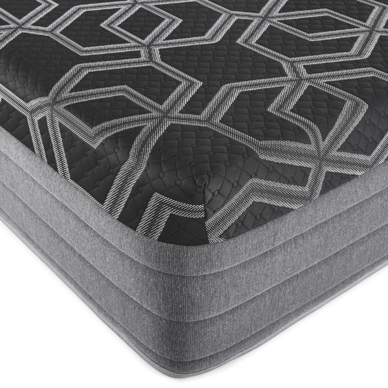 Très grand matelas 14 po - Ultra mousse avec couche de glace rafraîchissante, gel de cuivre de 3 po et graphite, noyau HD pour le soutien, fait en rafraîchissement,