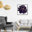 Pivoine noire - Impression sur toile-80844202-80844212