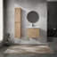 Franklin 24" Modern Minimalist Floating Vanity With Resin Sink And Plywood Cabinet