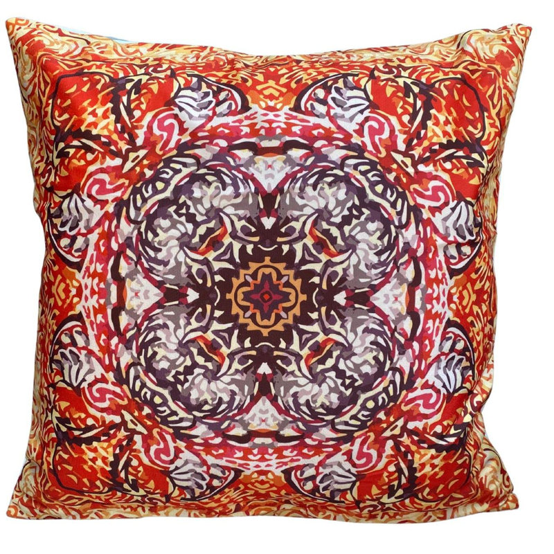 Nysa Indoor / Outdoor Geometric Square Cushion