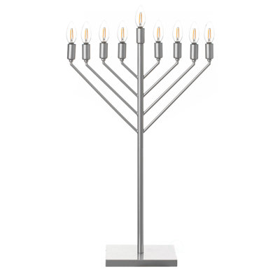 Metal Menorah