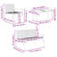Wicker 4 - Person Garden Lounge Set