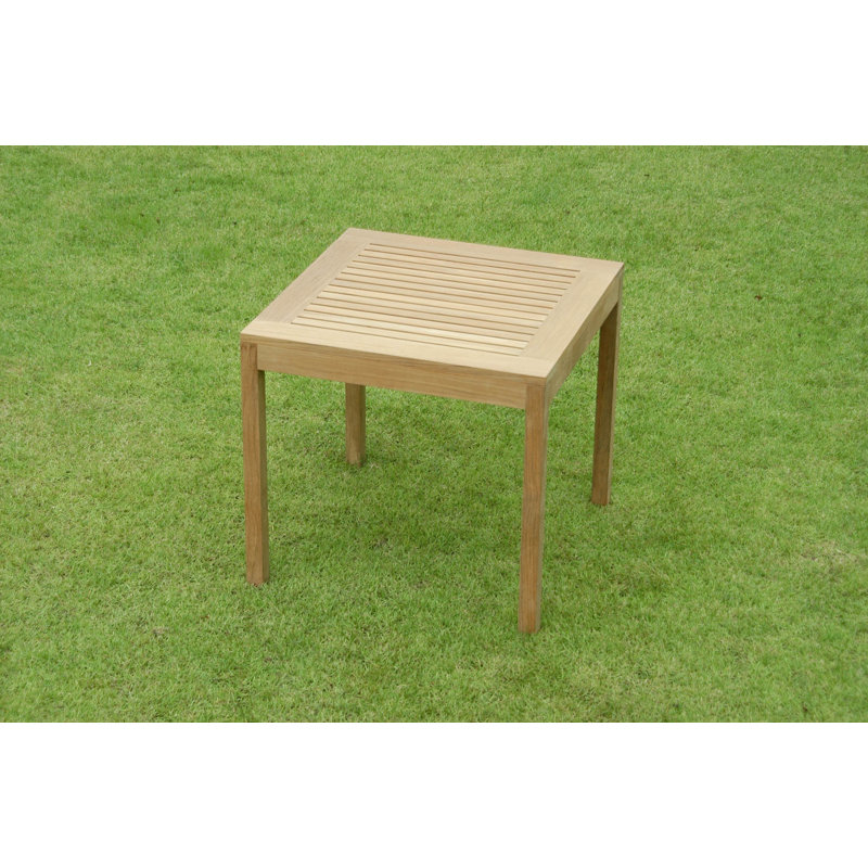 Table de salle à manger d'extérieur L 31,5 po x l 31,5 po Monaya