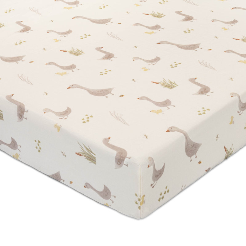 Goose Crib Fitted Sheet