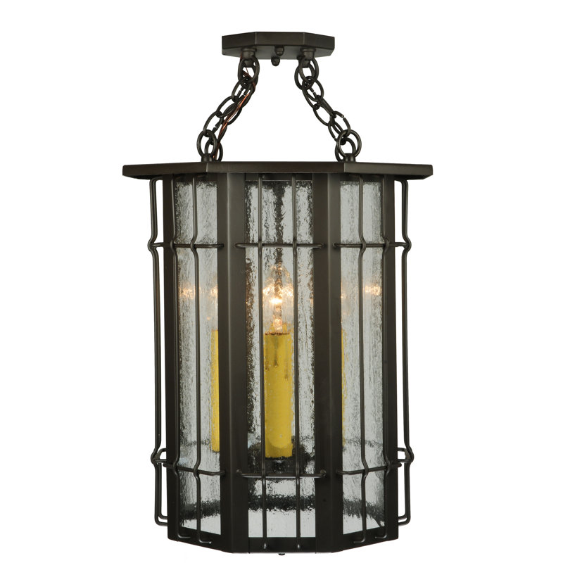 16"W West Albany 4 LT Pendant