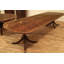 Mahogany Extendable Pedestal Dining Table-64910236