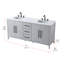 Meuble-lavabo double 72 po-635549291