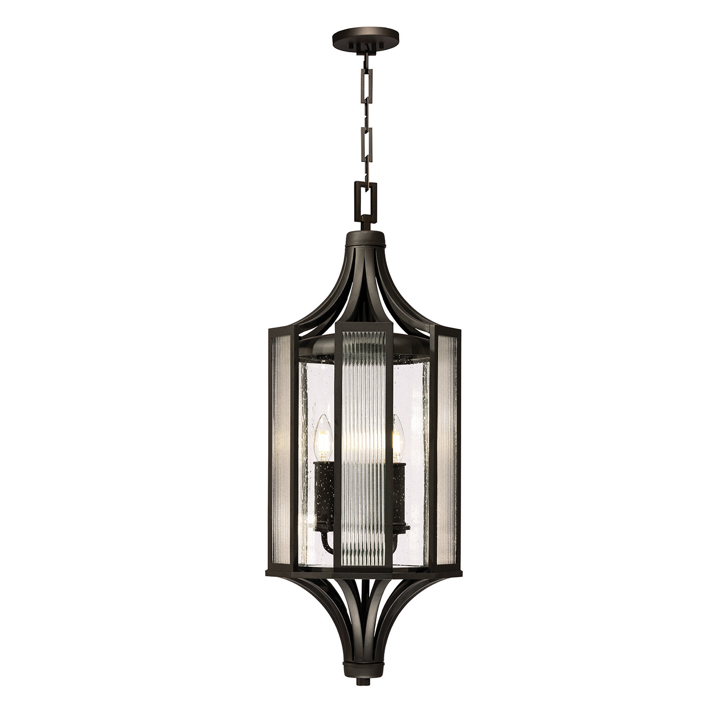 Bristol 3 - Light LED Outdoor Hanging Lantern - Thumbnail 3