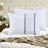 Elegant White 8-piece Bedding Sets, Polyester Comforter With Embroidered Design For Bedroom