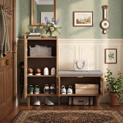 9 Pair Shoe Storage Cabinet
