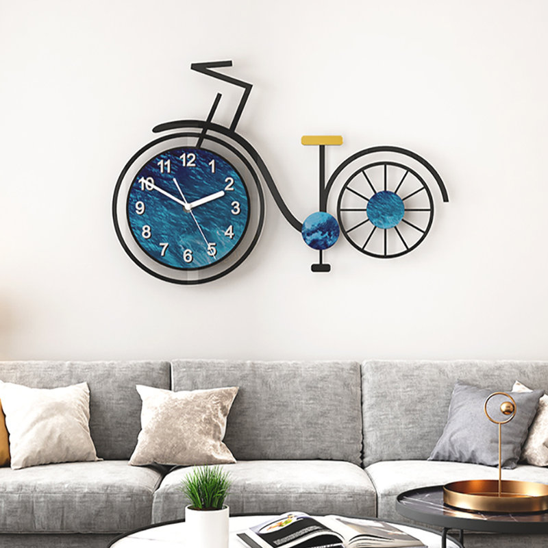 Horloge murale 24,6 "en acrylique 3D