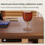 Modern Simple Brown Rubber Wood Electric Height-Adjustable Desk-158027615