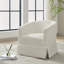 Fauteuil demi-tonneau rembourré et pivotant-1738841544