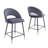 Audie Upholstered Counter Stool with Metal Frame-1248813666