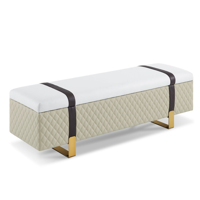 Repose-pieds avec repose-pieds Mercer41, Beige