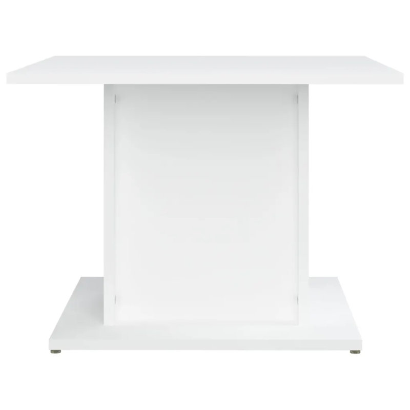 Coffee Table 55.5x55.5x40 cm Engineered Wood, White