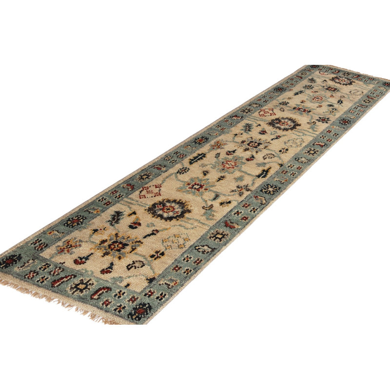 Oriental Area Rug in Beige