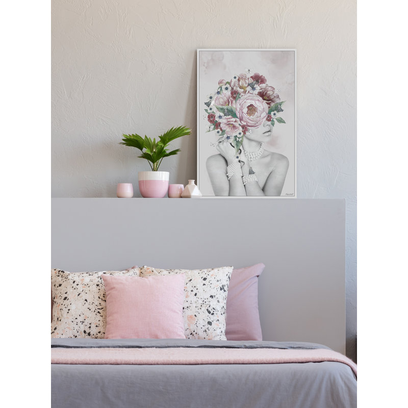 «Lovely Taylor» par Marmont Hill - reproduction encadrée sur toile, H 18 po x l 12 po x P 1,5 po