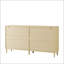 Buffet 70 po en rotin avec rangement