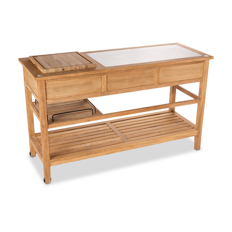 Andes Rectangular Ceramic Outdoor Buffet & Console Table