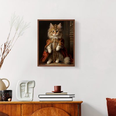 ANIMALS Series CLV III - reproduction encadrée de qualité supérieure - prête à être accrochée - aucun clou requis