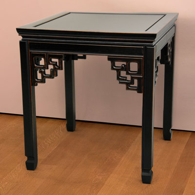 Lapathos Solid Wood End Table
