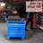 31.1'' Tool Box With 4 Rolling Wheels, 5-Drawer Metal Storage Chest (Blue)-720414178